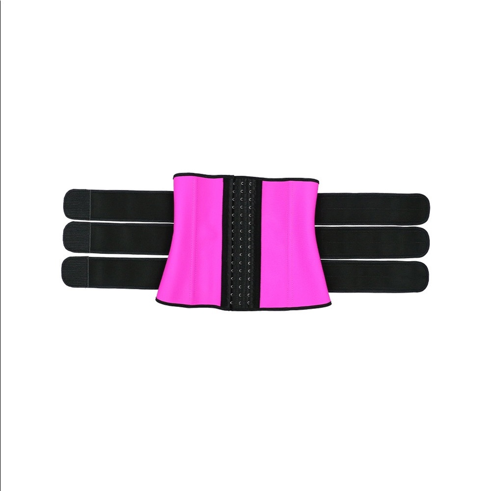 Neoprene Belt Waist Trainer With Hooks - Picture 4 of 5